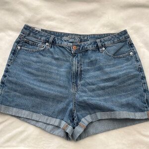 American Eagle Outfitters Women's Classic Blue Jean Shorts